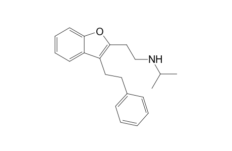 isopropyl-[2-(3-phenethylbenzofuran-2-yl)ethyl]amine