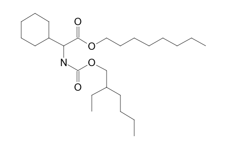 Glycine, 2-cyclohexyl-N-(2-ethylhexyl)oxycarbonyl-, octyl ester