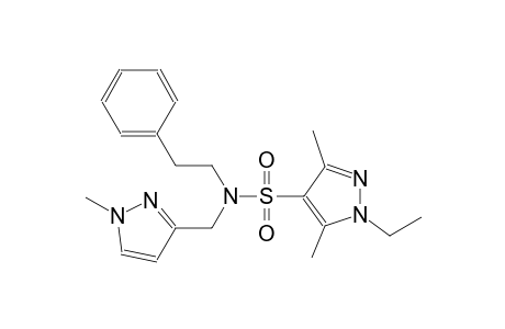 1H-pyrazole-4-sulfonamide, 1-ethyl-3,5-dimethyl-N-[(1-methyl-1H-pyrazol-3-yl)methyl]-N-(2-phenylethyl)-