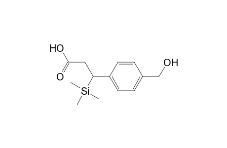 3-(4-Methylolphenyl)-3-trimethylsilyl-propionic acid