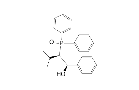 Benzenemethanol, .alpha.-[1-(diphenylphosphinyl)-2-methylpropyl]-, (R*,R*)-(.+-.)-