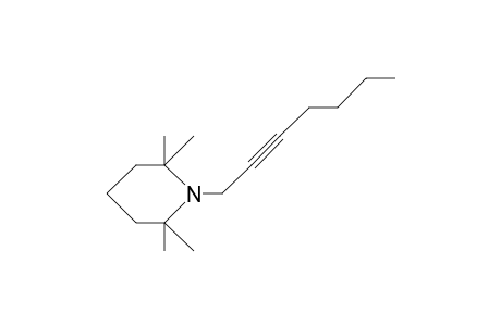 1-(2-Heptynyl)-2,2,6,6-tetramethyl-piperidine