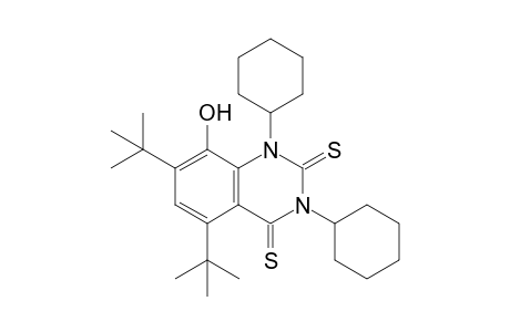 5,7-ditert-butyl-1,3-dicyclohexyl-8-hydroxy-quinazoline-2,4-dithione