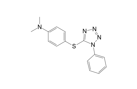 Benzenamine, N,N-dimethyl-4-[(1-phenyl-1H-tetrazol-5-yl)thio]-