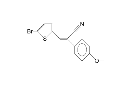 Z-(ALPHA-(PARA-METHOXYPHENYL)-BETA-(5-BROMO-2-THIENYL)-ACRYLONITRIL)