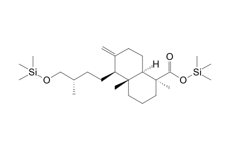 (1S,4aR,5S,8aR)-trimethylsilyl 1,4a-dimethyl-5-((S)-3-methyl-4-((trimethylsilyl)oxy)butyl)-6-methylenedecahydronaphthalene-1-carboxylate