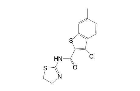 3-chloro-N-(4,5-dihydro-1,3-thiazol-2-yl)-6-methyl-1-benzothiophene-2-carboxamide