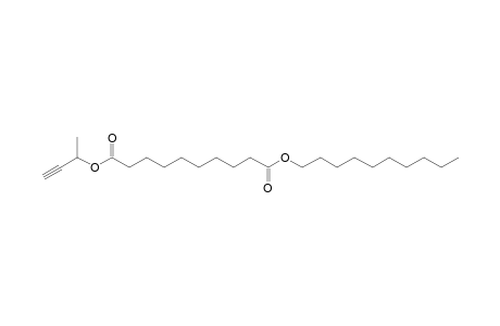 Sebacic acid, but-3-yn-2-yl decyl ester