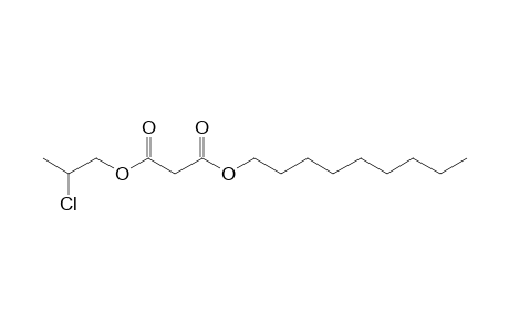 Malonic acid, 2-chloropropyl nonyl ester