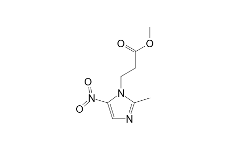 METHYL-3-(2-METHYL-5-NITRO-1H-IMIDAZOL-1-YL)-PROPANOATE