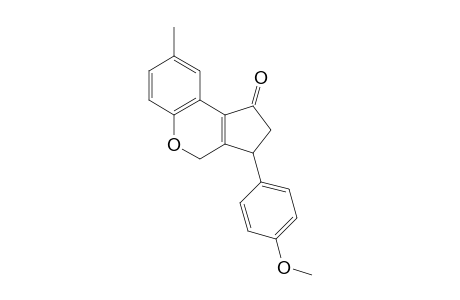 3-(4-Methoxyphenyl)-8-methyl-2,3-dihydrocyclopenta[c]chromen-1(4H)-one