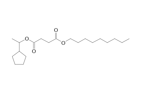 Succinic acid, 1-cyclopentylethyl nonyl ester