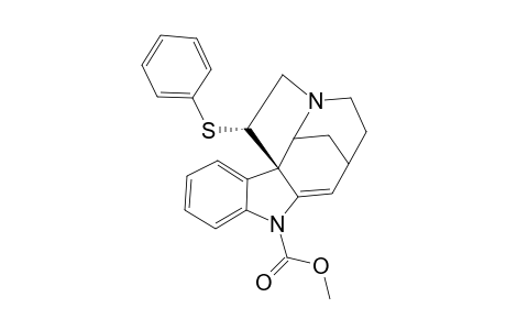 METHYL-20-DEETHYL-2,16-DIDEHYDRO-6-ALPHA-(PHENYLTHIO)-TUBIFOLIDINE-1-CARBOXYLATE