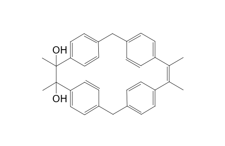 16,17-Dihydroxy-1,2,16,17-tetramethyl-[2.1.2.1]paracyclophane-1-ene