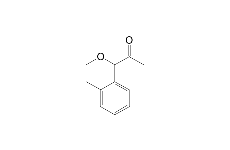 1-Methoxy-1-(2-methylphenyl)propan-2-one