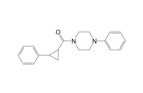 1-Phenyl-4-[(2-phenylcyclopropyl)carbonyl]piperazine