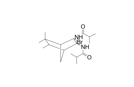 N,N'-DIISOBUTYRYL-3-BROMO-2,2-GEM-DIAMINO-5,5,6-TRIMETHYLBICYCLO[2.2.1]HEPTANE