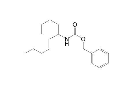 Carbamic acid, (1-butyl-2-hexenyl)-, phenylmethyl ester, (E)-