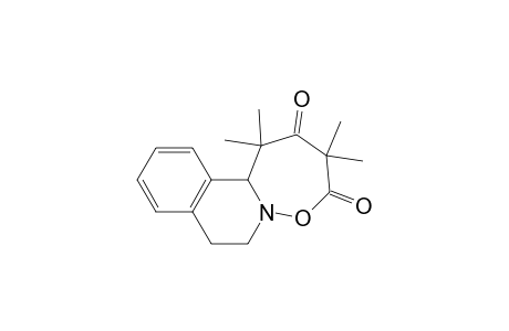 2H-[1,3]Oxazepino[3,2-a]isoquinoline-2,4(3H)-dione, 1,7,8,12b-tetrahydro-1,1,3,3-tetramethyl-