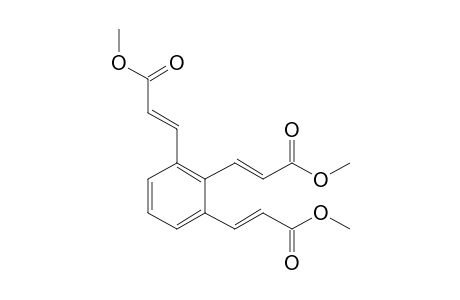 Methyl 3-{2',3'-bis[2"-(methoxycarbonyl)ethenyl]phenyl}acrylate