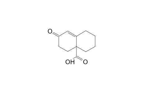 Bicyclo[4.4.0]dec-5-en-4-one-1-carboxylic acid