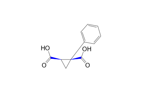 1-Phenyl-cis-1,2-cyclopropanedicarboxylic acid