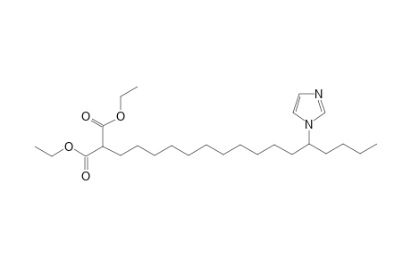 Diethyl 2-(12-(1H-imidazol-1-yl)hexadecyl)malonate