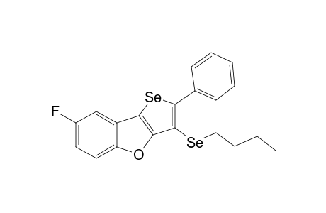 3-(Butylselanyl)-7-fluoro-2-phenylbenzo[b]selenopheno[2,3-d]furan