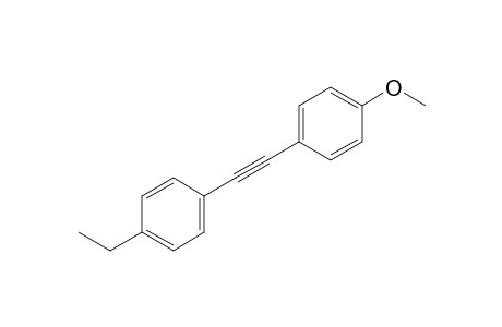 1-Ethyl-4-[(4-methoxyphenyl)ethynyl]benzene