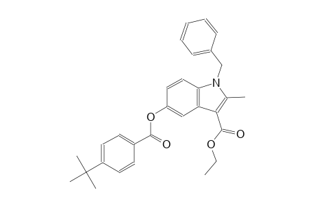 ethyl 1-benzyl-5-[(4-tert-butylbenzoyl)oxy]-2-methyl-1H-indole-3-carboxylate