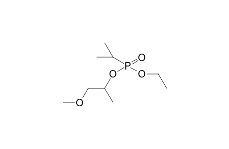Phosphonic acid, isopropyl-, ethyl (2-methoxy-1-methylethyl) ester