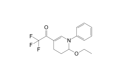 6-Ethoxy-1-phenyl-3-trifluoroacetyl-1,4,5,6-tetrahydropyridine