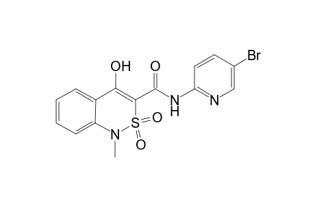 3-{[(5-Bromopyridinium-2-yl)amino]carbonyl}-1-methyl-2,2-dioxo-1H-2.lamda.(6),1-benzothiazin-4-olate