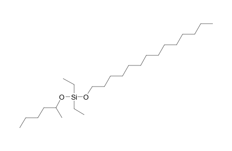 Silane, diethyl(2-hexyloxy)tetradecyloxy-