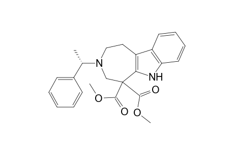 Azepino[4,5-b]indole-5,5(2H)-dicarboxylic acid, 1,3,4,6-tetrahydro-3-(1-phenylethyl)-, dimethyl ester, (S)-