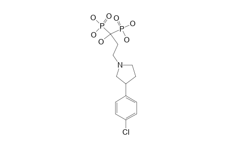 1-HYDROXY-3-[3-(4-CHLOROPHENYL)-PYRROLIDINE-1-YL]-PROPYLIDENE-1,1-BISPHOSPHONIC-ACID