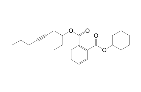 Phthalic acid, cyclohexyl non-5-yn-3-yl ester