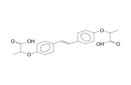 E-4,4'-Bis(1-carboxy-ethoxy)-stilbene