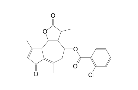(3S,4S,9bR)-3,6,9-trimethyl-2,7-dioxo-2,3,3a,4,5,7,9a,9b-octahydroazuleno[4,5-b]furan-4-yl 2-chlorobenzoate