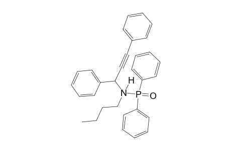 N-BUTYL-N-(1,3-DIPHENYL-PROP-2-YNYL)-DIPHENYLPHOSPHINIC-AMIDE