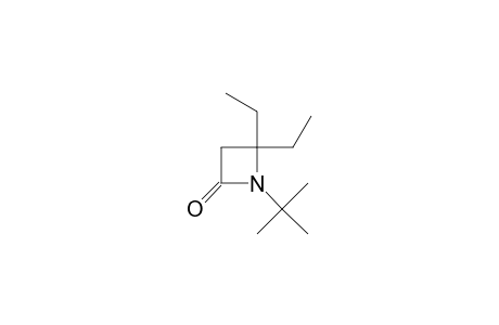 1-tert-Butyl-4,4-diethyl-2-azetidinone