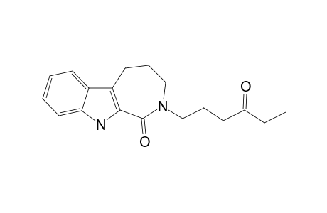 1,2,3,4,5,10-HEXAHYDRO-2-(4-OXOHEXYL)-AZEPINO-[3,4-B]-INDOL-1-ONE