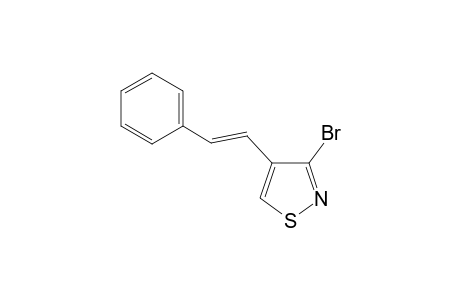 3-bromo-4-[(E)-2-phenylethenyl]-1,2-thiazole