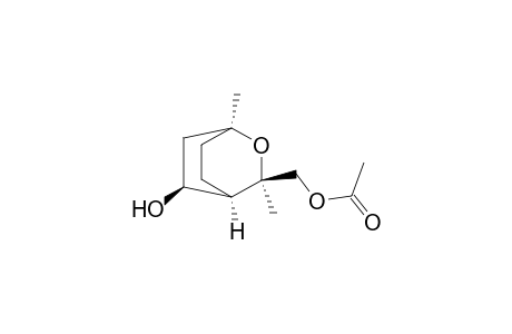 2-Oxabicyclo[2.2.2]octane-3-methanol, 5-hydroxy-1,3-dimethyl-, .alpha.-acetate, (1.alpha.,3.beta.,4.alpha.,5.beta.)-(.+-.)-