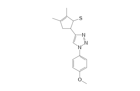 4-(3,6-DIHYDRO-4,5-DIMETHYL-2H-THIOPYRAN-2-YL)-1-(4-METHOXYPHENYL)-1,2,3-TRIAZOLE