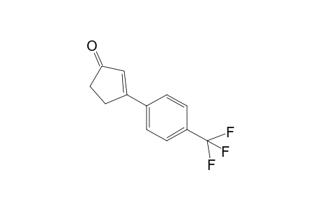 3-[4-(trifluoromethyl)phenyl]-2-cyclopenten-1-one