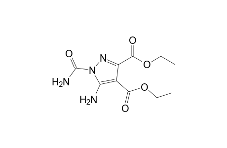 Diethyl 5-Amino-1-carbamoylpyrazole-3,4-dicarboxylate