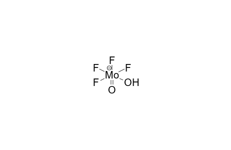 TETRAFLUOROHYDROXYOXOMOLYBDATE ANION