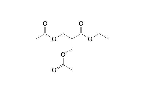 Ethyl 3-(acetyloxy)-2-[(acetyloxy)methyl]propanoate