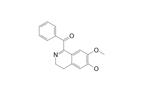 1-BENZOYL-6-HYDROXY-7-METHOXY-3,4-DIHYDROISOQUINOLINE